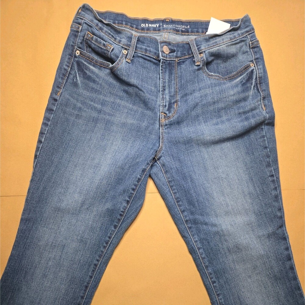 Old Navy Curvy Profile Women's Jeans Size 8 Regular Mid Rise Light Wash